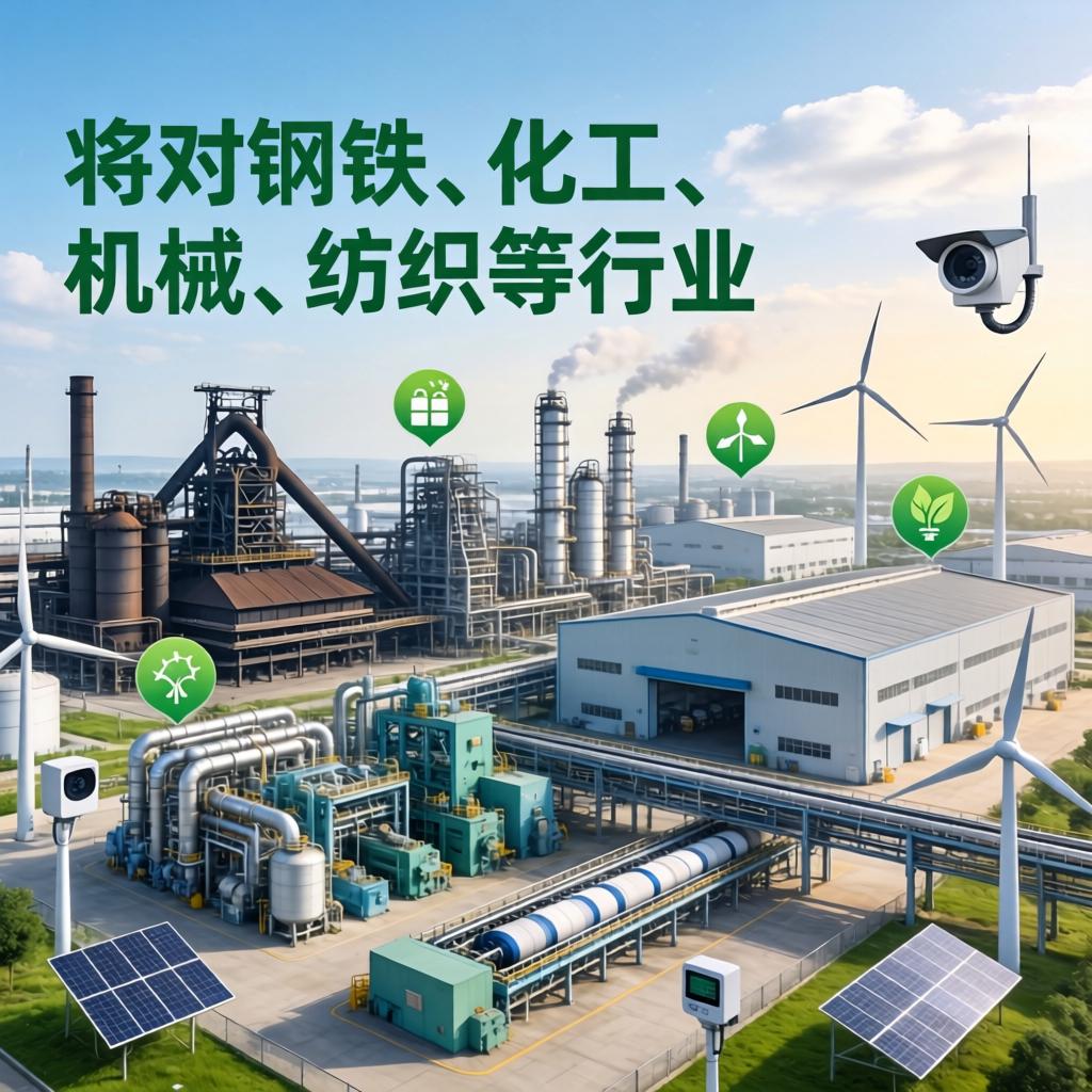 将对钢铁、化工、机械、纺织等行业进行节能诊断服务