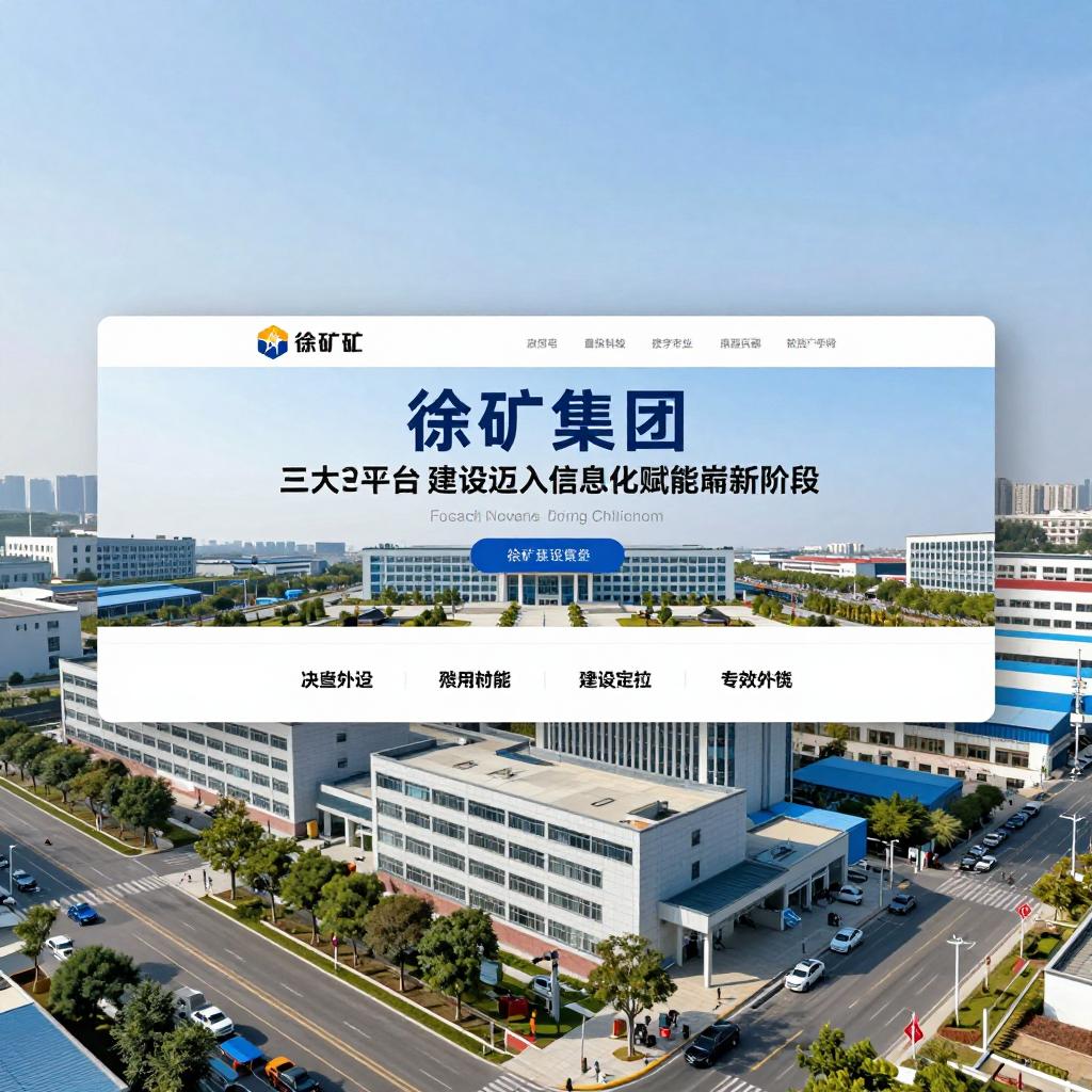 徐矿集团三大平台建设迈入信息化赋能崭新阶段