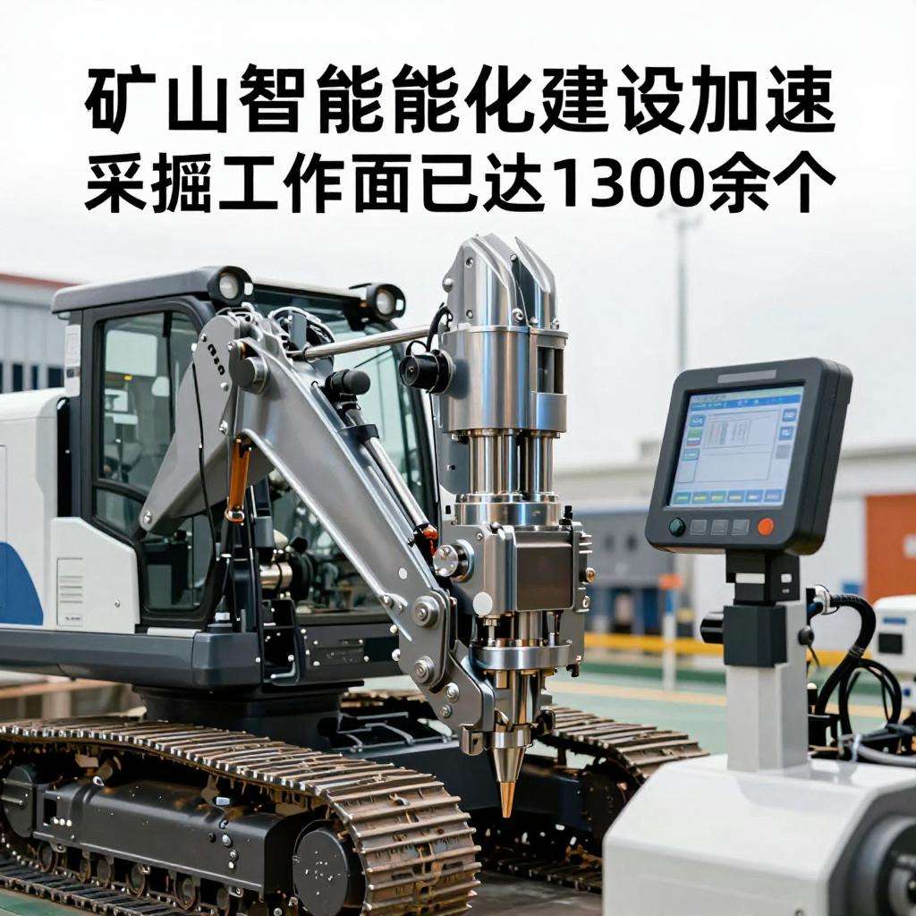 矿山智能化建设加速!采掘工作面已达1300余个 矿山智能化建设加速!采掘工作面已达1300余个第二张图
