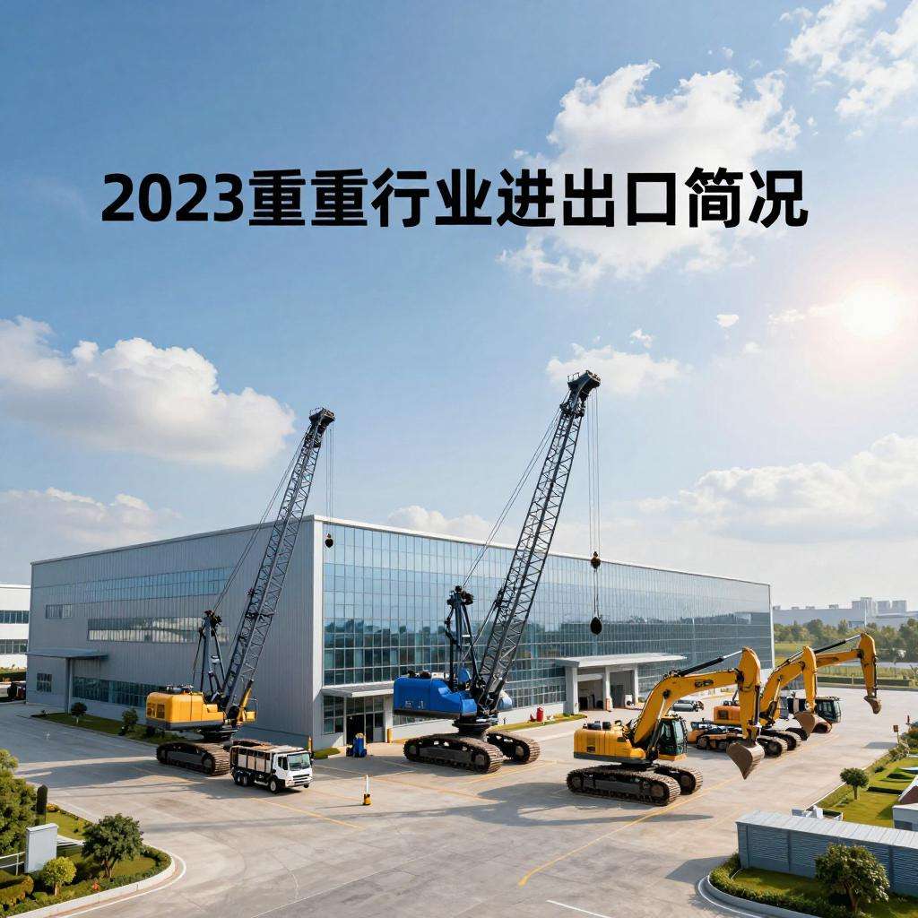 2023年1-5月重型机械行业进出口简况
