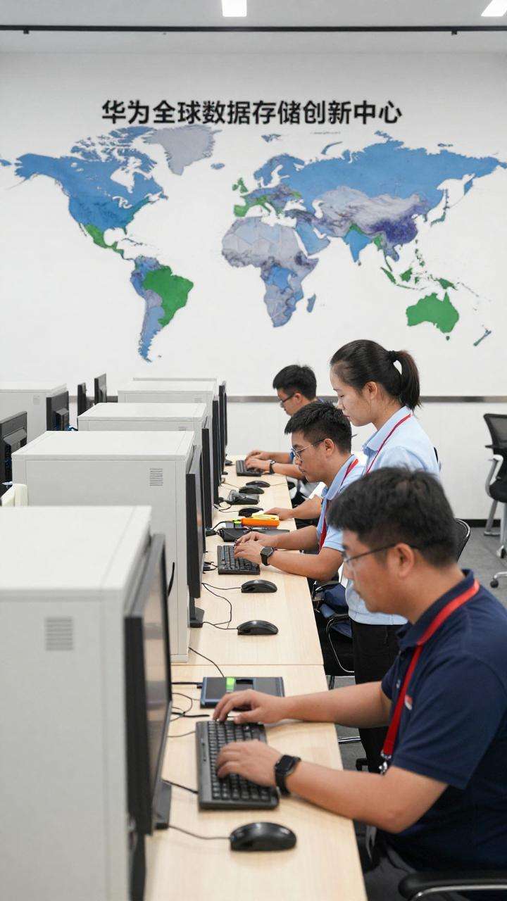 华为发布全球数据存储创新中心：坐落于全球6个国家第一张图