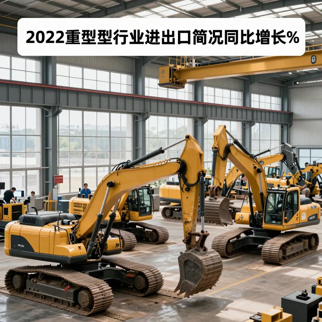2022年重型机械行业进出口简况：同比增长20.47%
