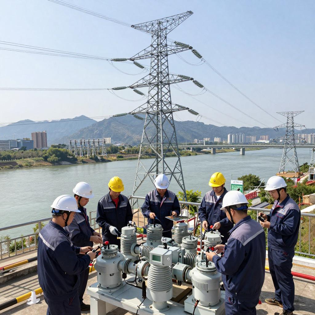 国内规模最大超高压跨江输变电工程投入运行! 国内规模最大超高压跨江输变电工程投入运行!第一张图