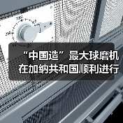“中国造”最大球磨机在加纳共和国顺利进行吊装(图4) “中国造”最大球磨机在加纳共和国顺利进行吊装(图4)