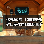 运载悍将!105吨电动矿山宽体自卸车批量下线(图2) 运载悍将!105吨电动矿山宽体自卸车批量下线(图2)