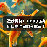 运载悍将！105吨电动矿山宽体自卸车批量下线