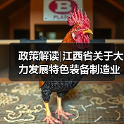 政策解读|江西省关于大力发展特色装备制造业的指导意见