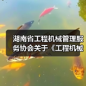湖南省工程机械管理服务协会关于《工程机械管理服务行业规范》团体标准立项的公告（图2）