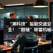 “黑科技”赋能交通安全！“跟随”除雪机械设备赏雪景去（图4）