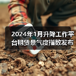 2024年1月升降工作平台租赁景气度指数发布（图2）