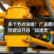多个节点突破!广湛高铁建设开启“加速度”(图2) 多个节点突破!广湛高铁建设开启“加速度”(图2)