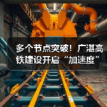 多个节点突破!广湛高铁建设开启“加速度”(图3) 多个节点突破!广湛高铁建设开启“加速度”(图3)