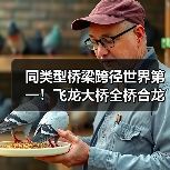 同类型桥梁跨径世界第一!飞龙大桥全桥合龙(图3) 同类型桥梁跨径世界第一!飞龙大桥全桥合龙(图3)