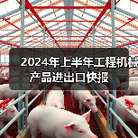 2024年上半年工程机械产品进出口快报