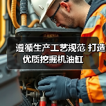 遵循生产工艺规范 打造优质挖掘机油缸(图2) 遵循生产工艺规范 打造优质挖掘机油缸(图2)