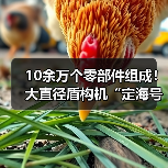 10余万个零部件组成!大直径盾构机“定海号”顺利下线(图3) 10余万个零部件组成!大直径盾构机“定海号”顺利下线(图3)