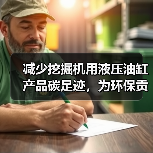 减少挖掘机用液压油缸产品碳足迹,为环保贡献一份力(图4) 减少挖掘机用液压油缸产品碳足迹,为环保贡献一份力(图4)