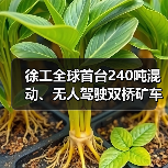 徐工全球首台240吨混动、无人驾驶双桥矿车正式下矿运行（图2）