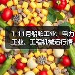 1-11月船舶工业、电力工业、工程机械运行情况(图1) 1-11月船舶工业、电力工业、工程机械运行情况(图1)