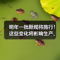 明年一批新规将施行!这些变化将影响生产、生活(图2) 明年一批新规将施行!这些变化将影响生产、生活(图2)