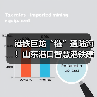 港铁巨龙“链”通陆海!山东港口智慧港铁建设硕果累累(图1) 港铁巨龙“链”通陆海!山东港口智慧港铁建设硕果累累(图1)