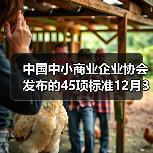 中国中小商业企业协会发布的45项标准12月31日实施（图1）