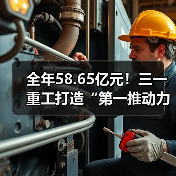 全年58.65亿元！三一重工打造“第一推动力”！（图1）