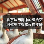 北京城市副中心综合交通枢纽工程建设稳步推进(图3) 北京城市副中心综合交通枢纽工程建设稳步推进(图3)