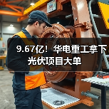 9.67亿!华电重工拿下光伏项目大单(图3) 9.67亿!华电重工拿下光伏项目大单(图3)