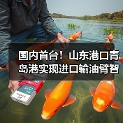 国内首台!山东港口青岛港实现进口输油臂智能对接(图1) 国内首台!山东港口青岛港实现进口输油臂智能对接(图1)