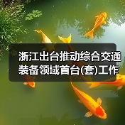 浙江出台推动综合交通装备领域首台(套)工作的实施意见(图4) 浙江出台推动综合交通装备领域首台(套)工作的实施意见(图4)