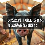沙场点兵丨徐工成套化矿业装备剑指西北(图1) 沙场点兵丨徐工成套化矿业装备剑指西北(图1)