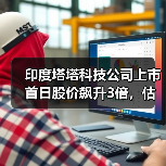 印度塔塔科技公司上市首日股价飙升3倍，估值近70亿美元（图2）