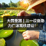 大国重器 | 三一设备助力广湛高铁建设！（图1）