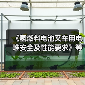 《氢燃料电池叉车用电堆安全及性能要求》等两项标准发布(图2) 《氢燃料电池叉车用电堆安全及性能要求》等两项标准发布(图2)