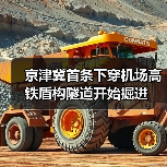 京津冀首条下穿机场高铁盾构隧道开始掘进(图1) 京津冀首条下穿机场高铁盾构隧道开始掘进(图1)