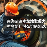 青海柴达木盆地发现大型金矿！潜在价值超200亿（图1）
