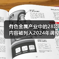 有色金属产业中的28项内容被列入2024年调整指导淘汰类目录（图2）