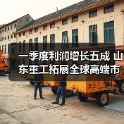 一季度利润增长五成 山东重工拓展全球高端市场（图2）