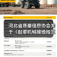 河北省质量信息协会关于《起重机械接地规范》等三项团体标准立项的通知(图2) 河北省质量信息协会关于《起重机械接地规范》等三项团体标准立项的通知(图2)