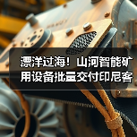 漂洋过海！山河智能矿用设备批量交付印尼客户（图4）