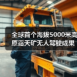 全球首个海拔5000米高原露天矿无人驾驶成果发布(图1) 全球首个海拔5000米高原露天矿无人驾驶成果发布(图1)