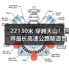 22130米 穿越天山!世界最长高速公路隧道贯通(图4) 22130米 穿越天山!世界最长高速公路隧道贯通(图4)