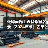 低噪声施工设备指导名录(2024年版)名单公布(图4) 低噪声施工设备指导名录(2024年版)名单公布(图4)