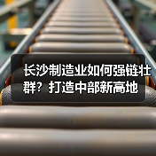 长沙制造业如何强链壮群?打造中部新高地(图2) 长沙制造业如何强链壮群?打造中部新高地(图2)