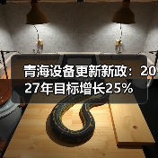 青海设备更新新政:2027年目标增长25%(图2) 青海设备更新新政:2027年目标增长25%(图2)