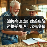 汕梅高速改扩建首座隧道提前贯通,攻克多项技术难题(图1) 汕梅高速改扩建首座隧道提前贯通,攻克多项技术难题(图1)