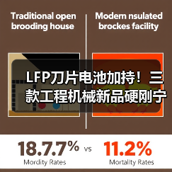 LFP刀片电池加持!三款工程机械新品硬刚宁德时代(图1) LFP刀片电池加持!三款工程机械新品硬刚宁德时代(图1)