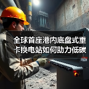 全球首座港内底盘式重卡换电站如何助力低碳转型?(图2) 全球首座港内底盘式重卡换电站如何助力低碳转型?(图2)