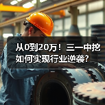从0到20万!三一中挖如何实现行业逆袭?(图1) 从0到20万!三一中挖如何实现行业逆袭?(图1)